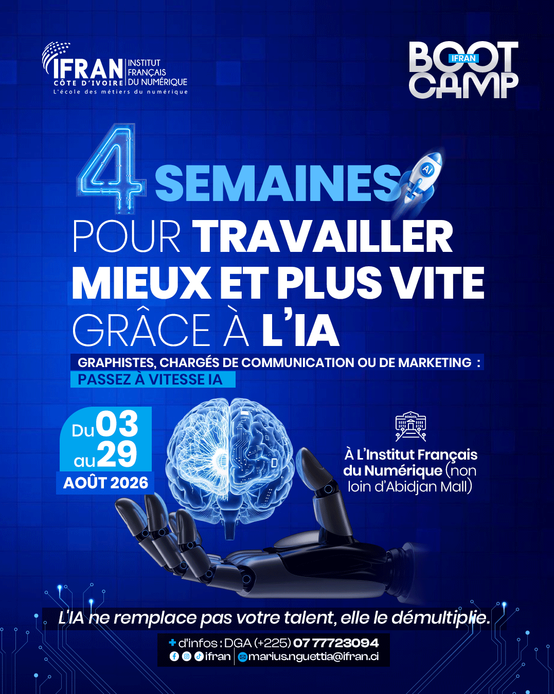 Bootcamp à IFRAN